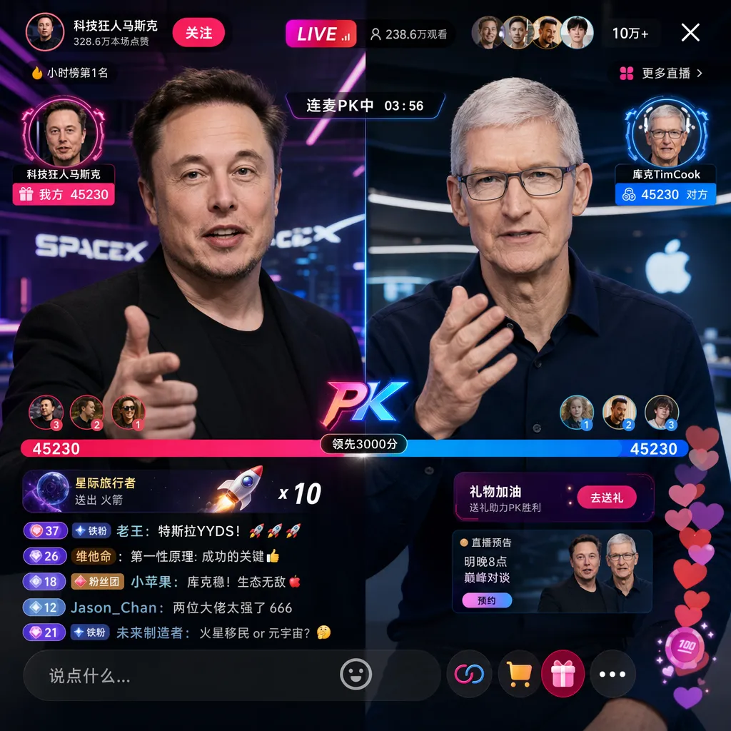 Neon storefront sign